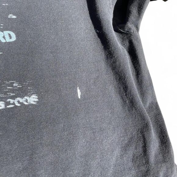 Black vintage streetwear 2008 W Seven Stars RD tee - Picture 3 of 5